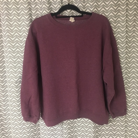 Hanes Sweaters - Maroon colored HANES sweater